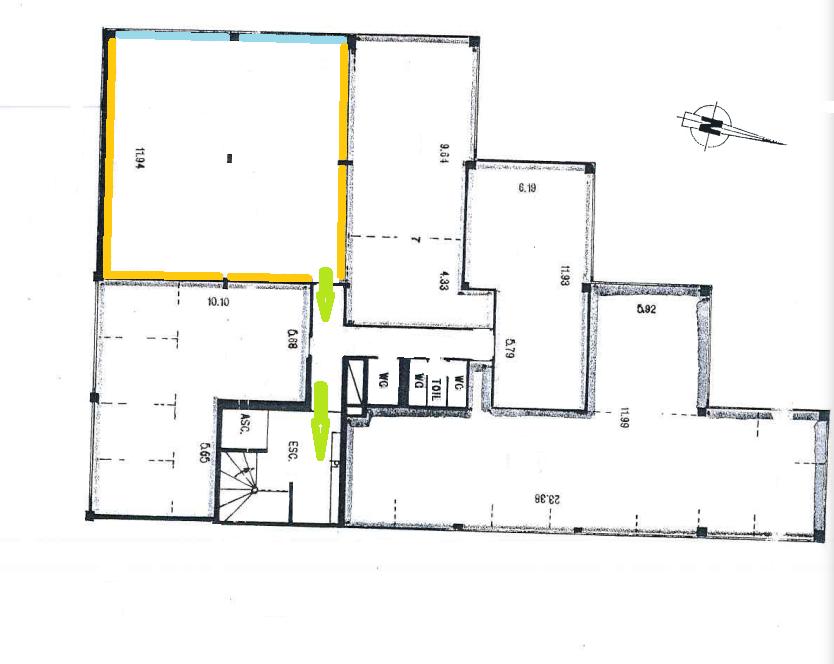 Local Commercial - 136.1 m² - Le Cannet