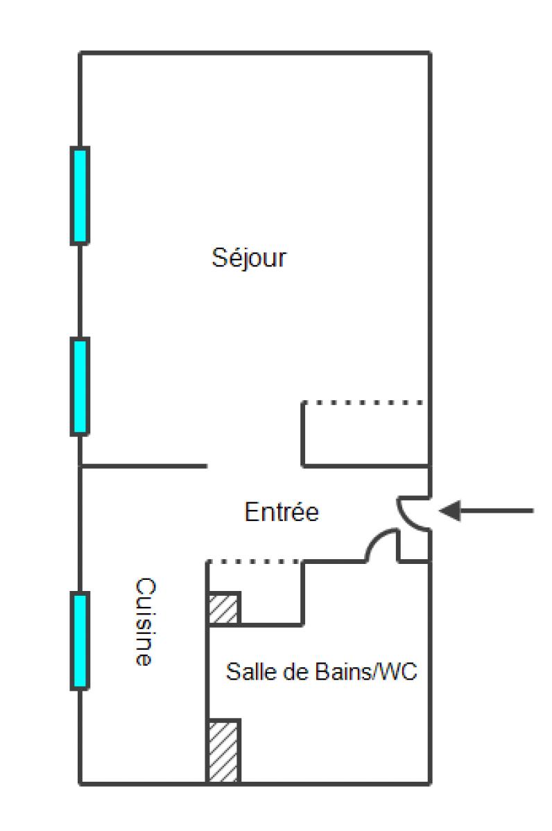 Appartement 1 pièce 28 m² · à Mouans-Sartoux · 27,7 m² · 115 000 €