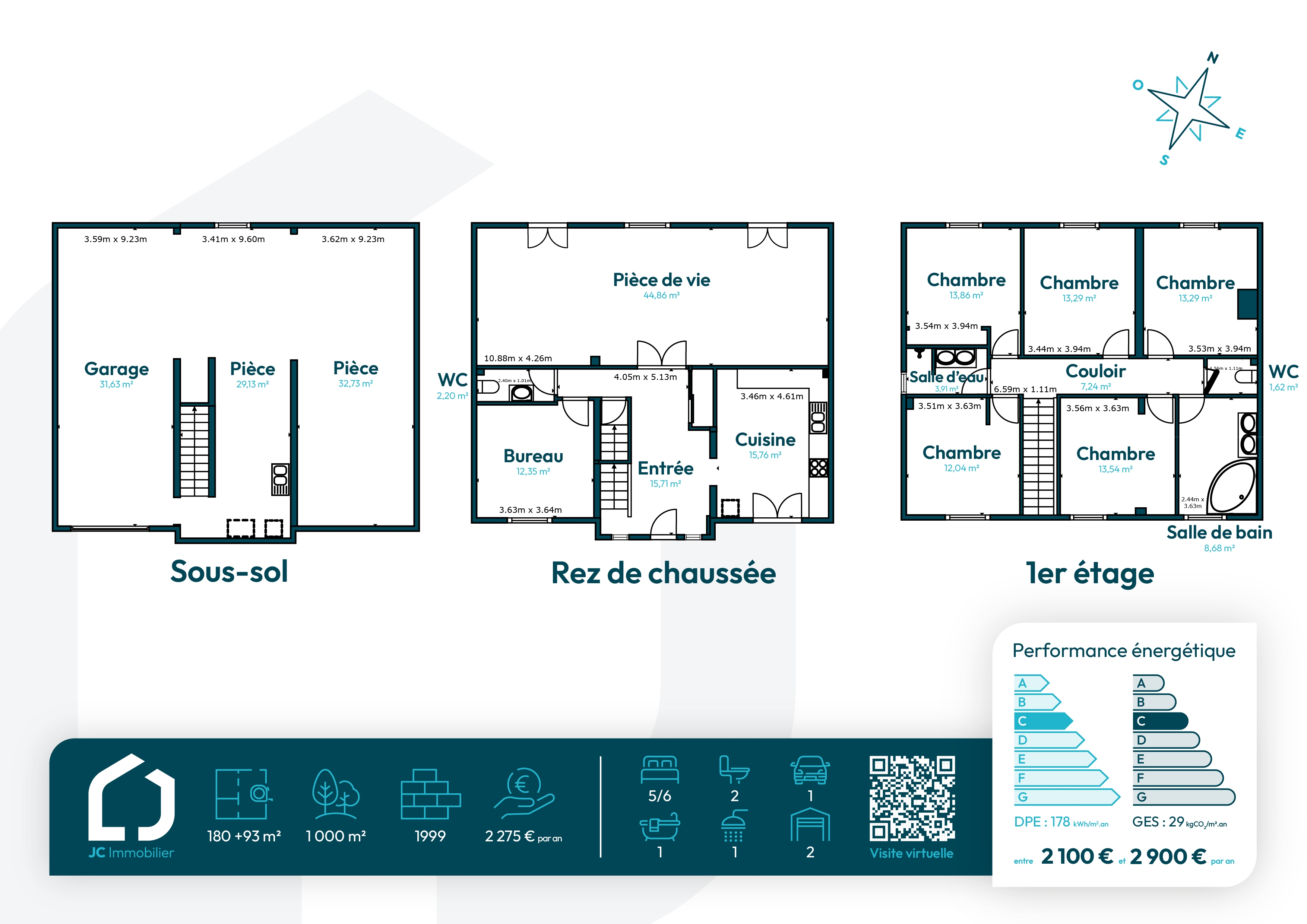 Maison 8 pièces 1000 m² · à Darvault · 1 000 m² · 349 900 €