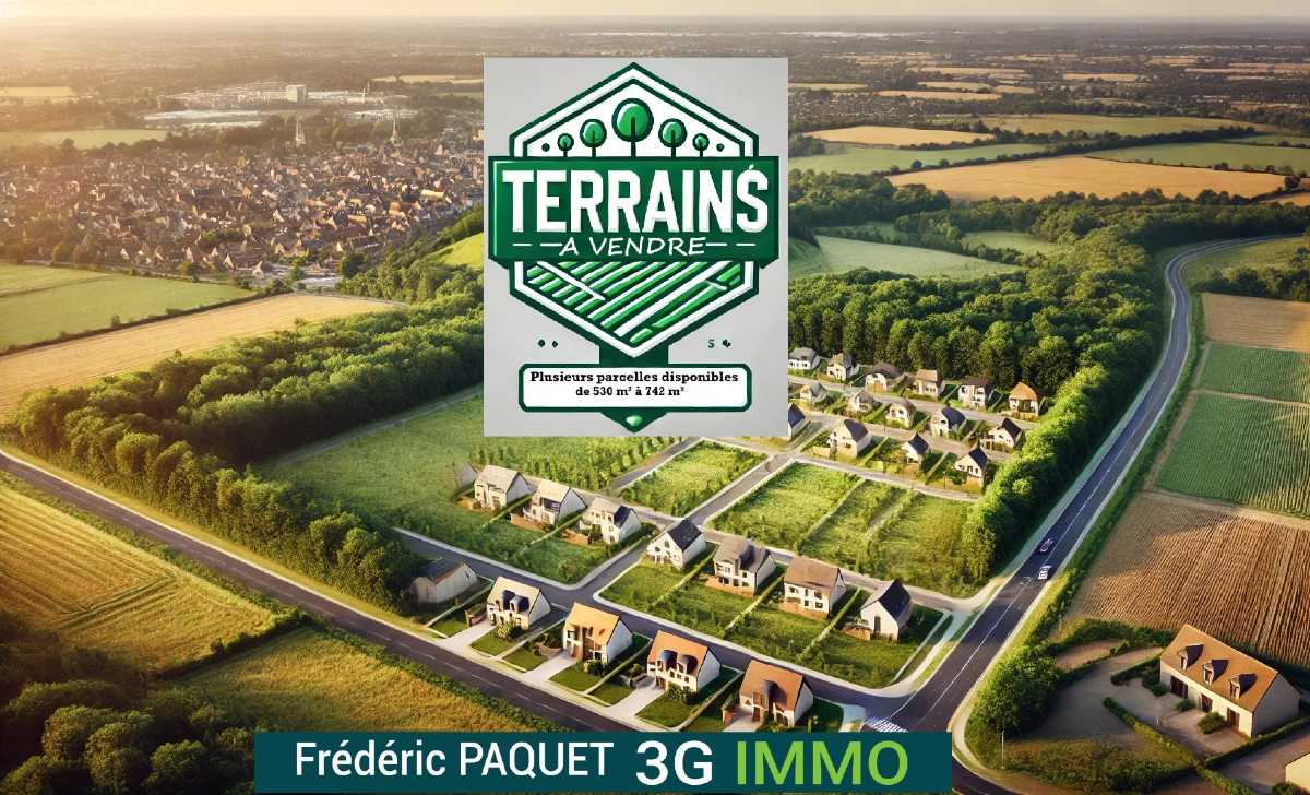 Terrain constructible - 539 m² - Avy