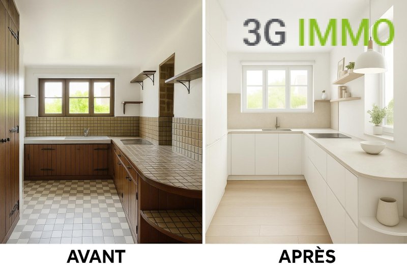 Maison et grand terrain à Houdan (78550) - Photo 5