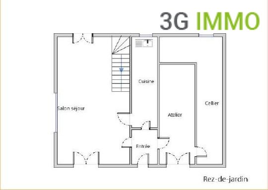 Maison et grand terrain à Houdan (78550) - Photo 2