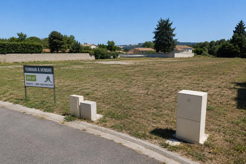 Terrain constructible à Saint-Maurice-de-Cazevieille (30360)